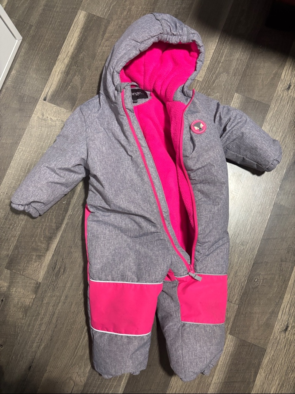 George Girls snowsuit 18-24 months